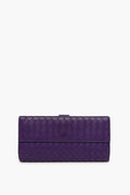 Bottega Veneta Purple Bi-Fold Wallet