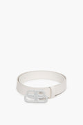 Balenciaga White Belt Size 80
