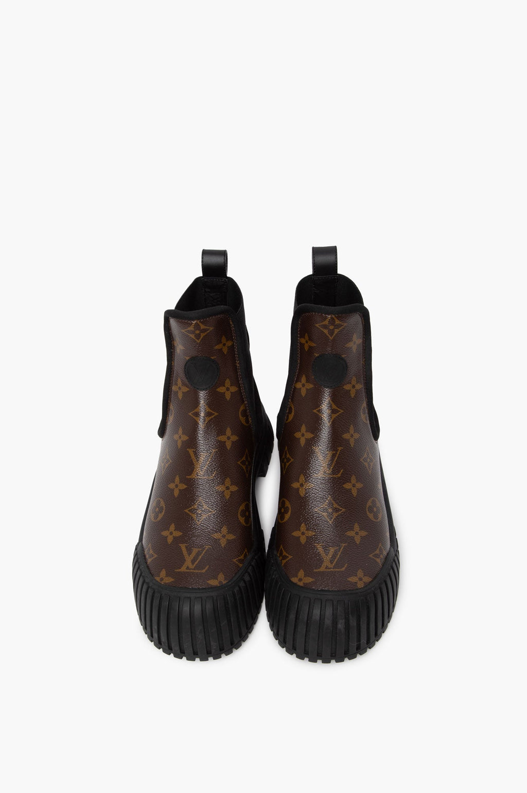 Louis Vuitton Monogram Platform Boots Size 38