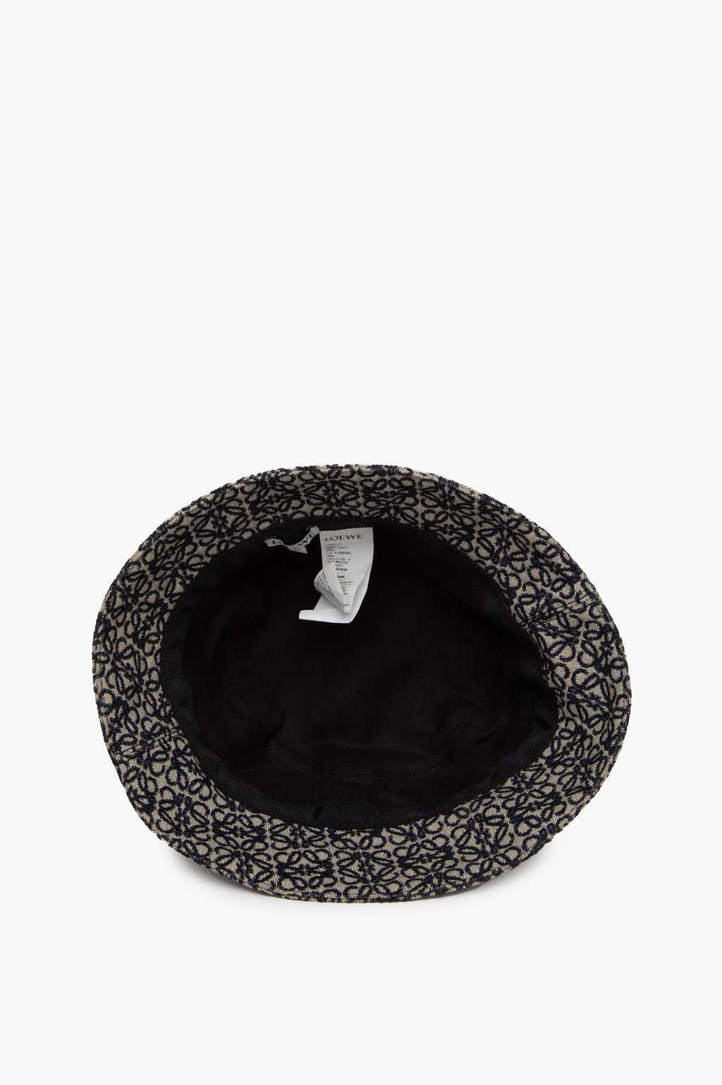 Loewe Blue Logo Bucket Hat Size 57