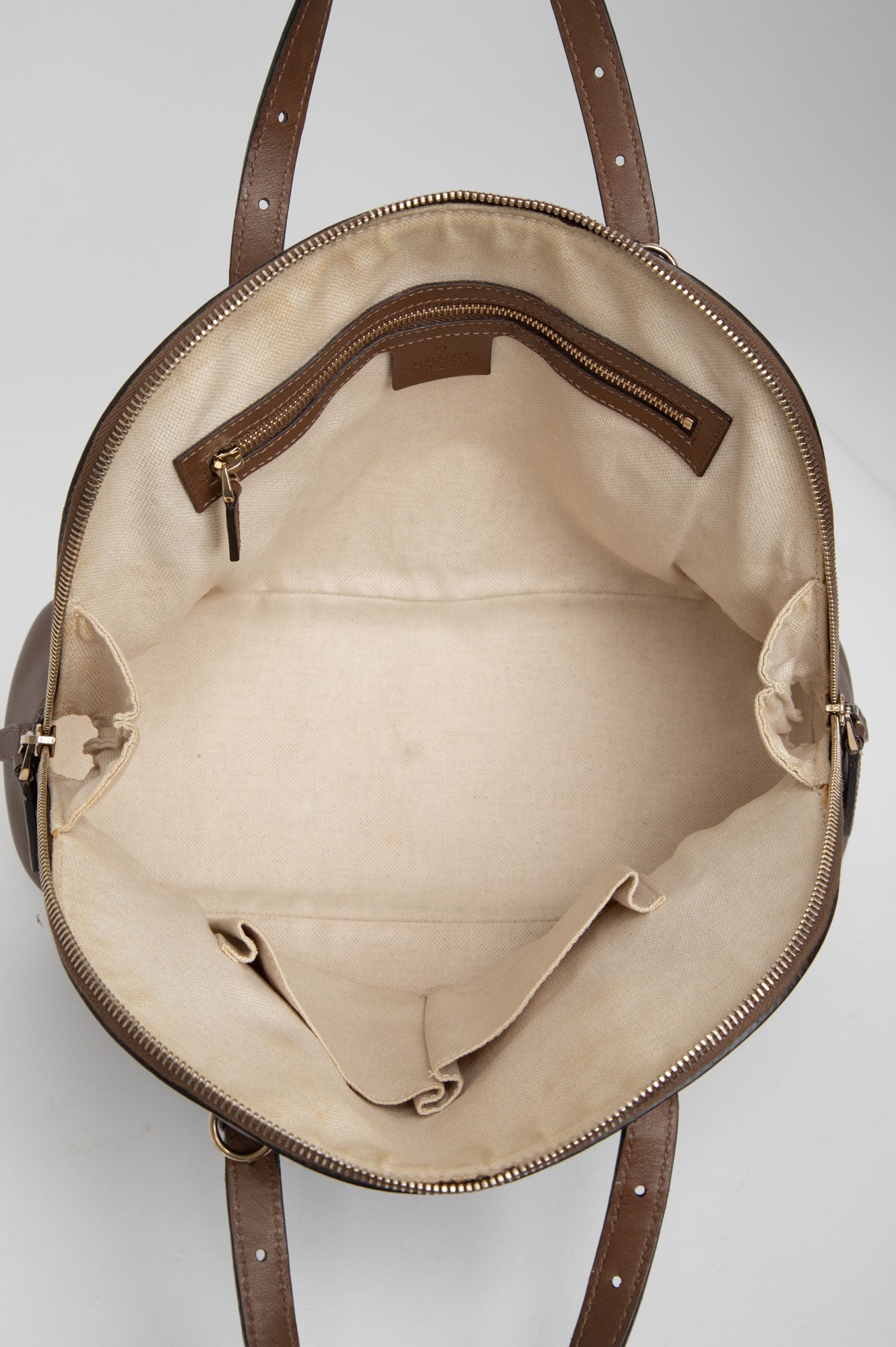 Gucci Monogram Tote With Strap
