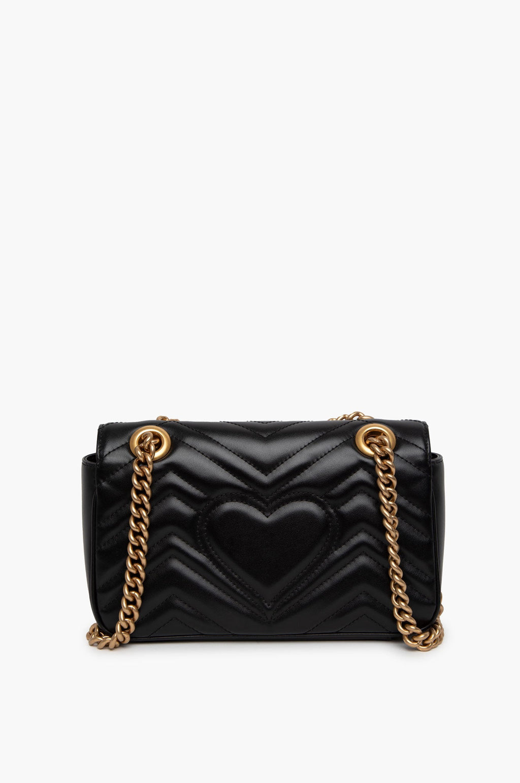 Gucci Black GG Marmont Mini Shoulder Bag