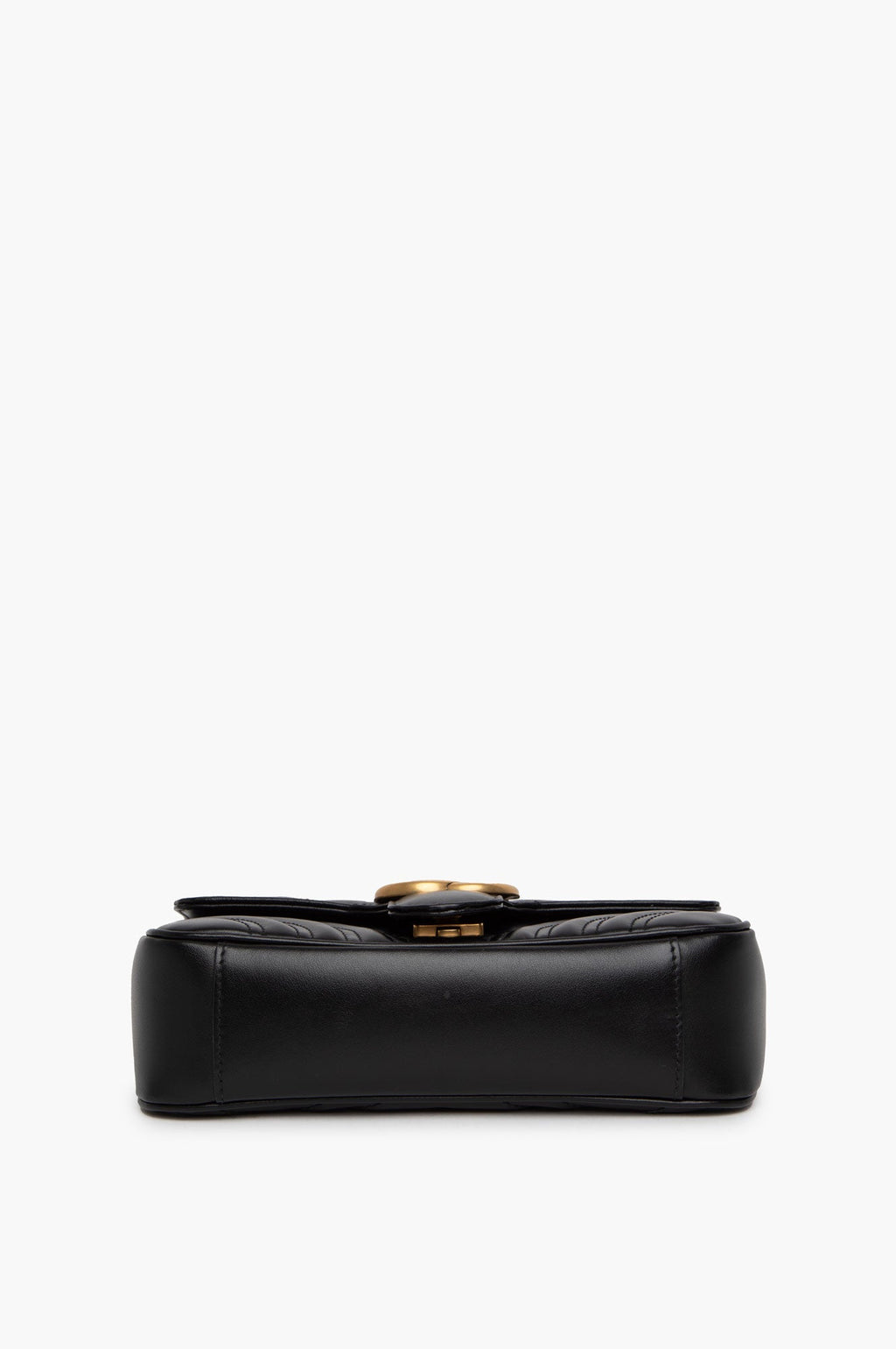 Gucci Black GG Marmont Mini Shoulder Bag