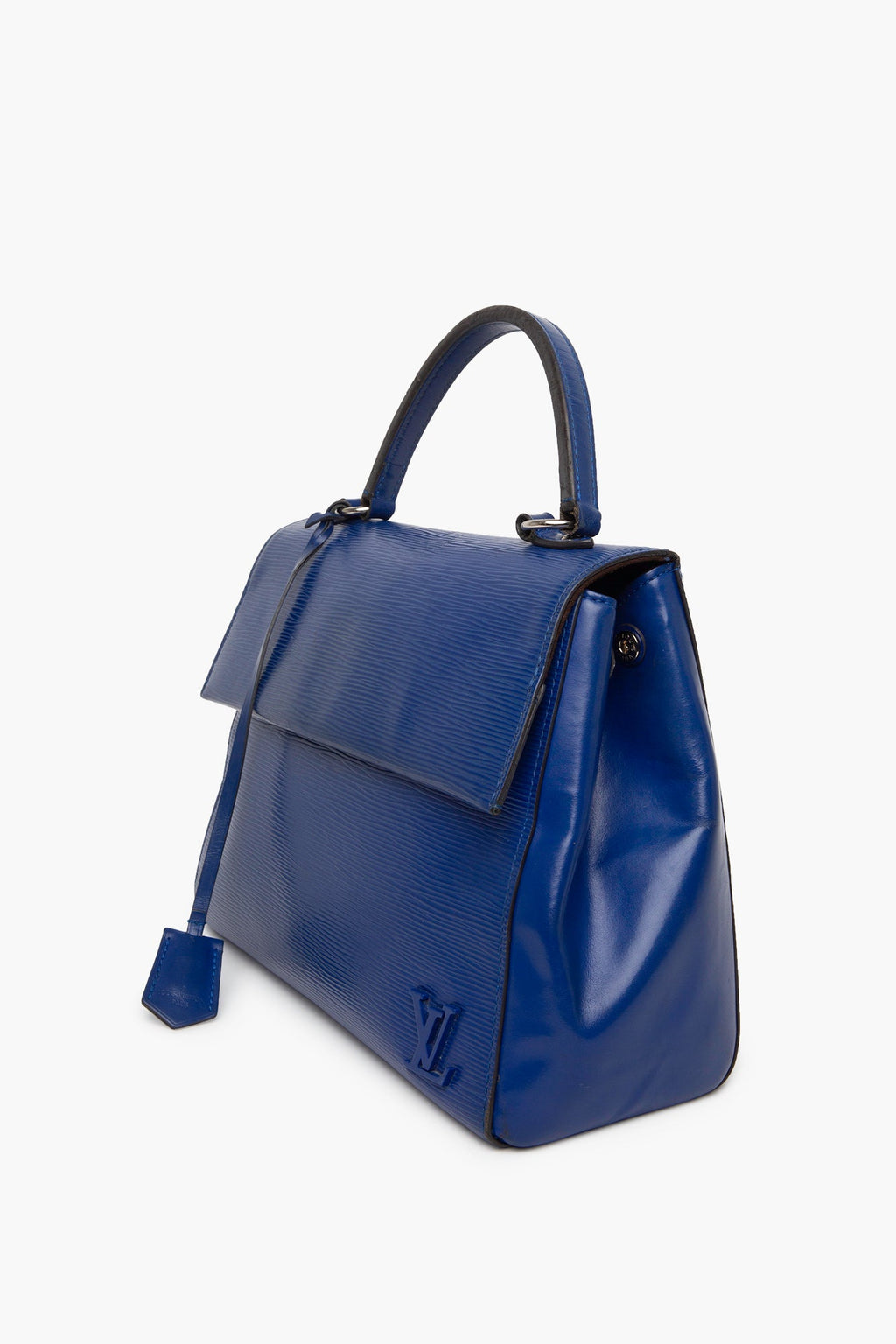 Louis Vuitton Blueberry Epi Leather Cluny MM Bag