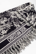 Christian Dior Blue Beach Towel