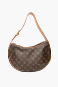 Louis Vuitton Brown Monogram Croissant Bag MM
