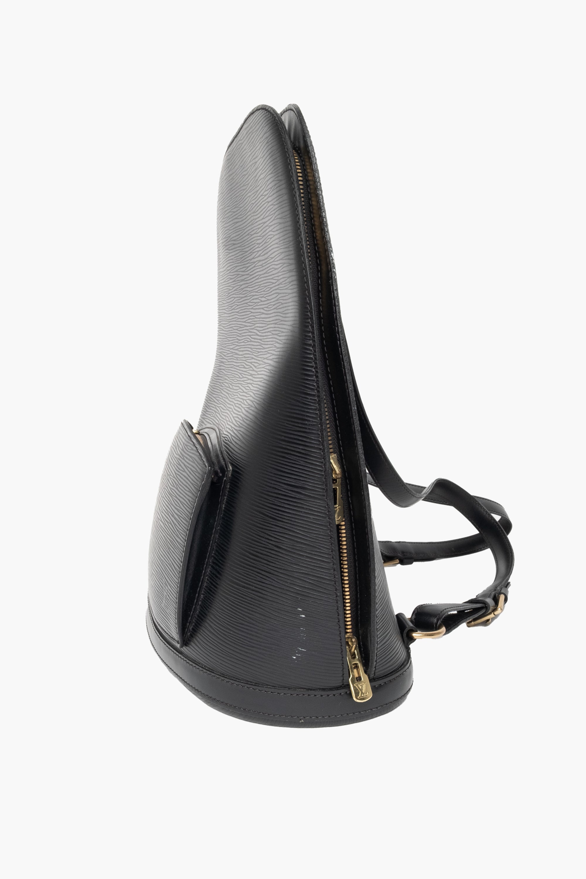 Louis Vuitton Black Epi Black Gobelin Backpack