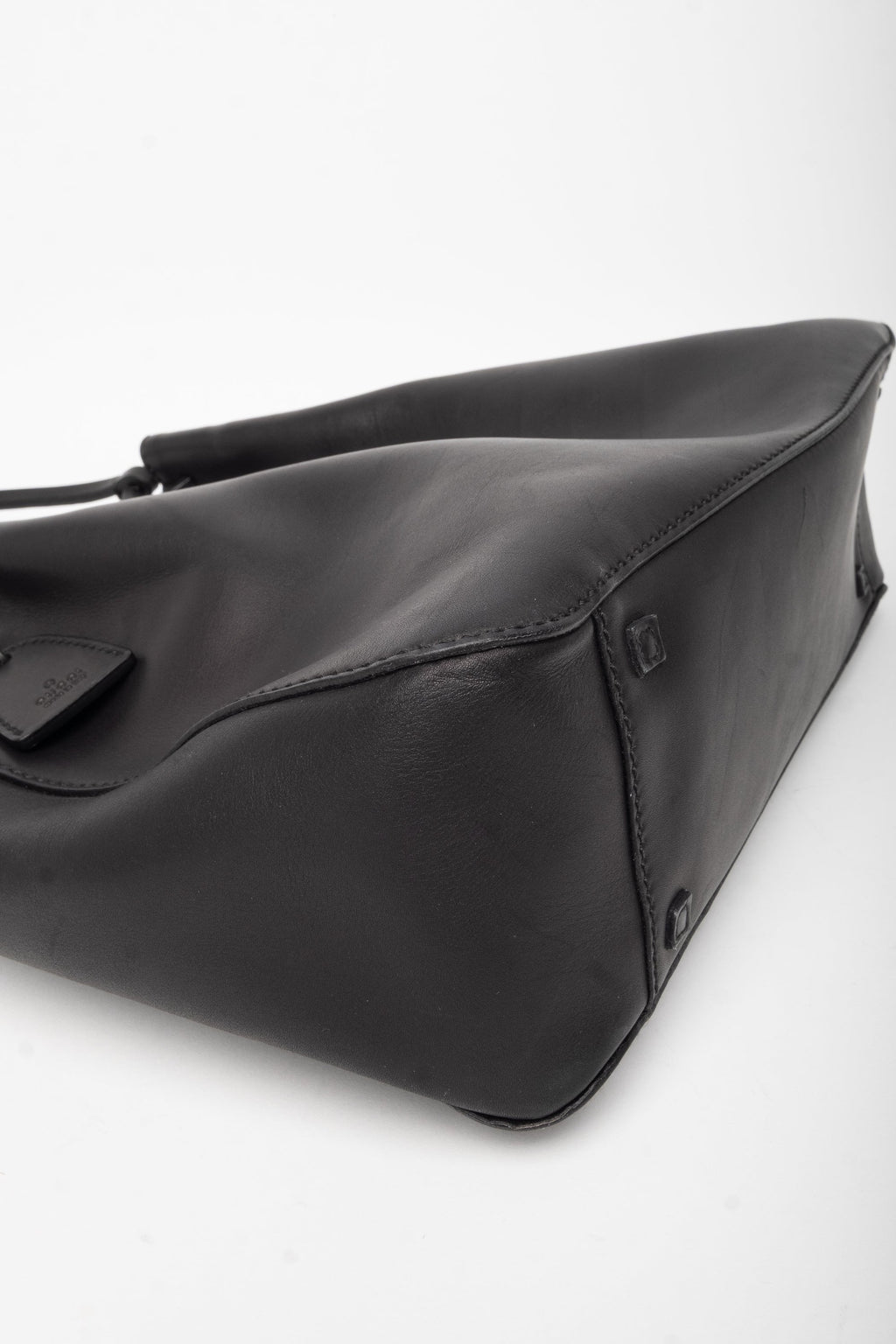 Gucci Black Leather Tote