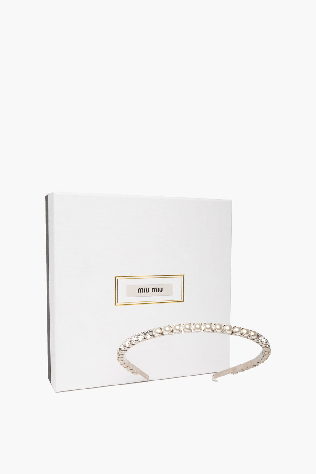 Miu Miu Crystal Headband