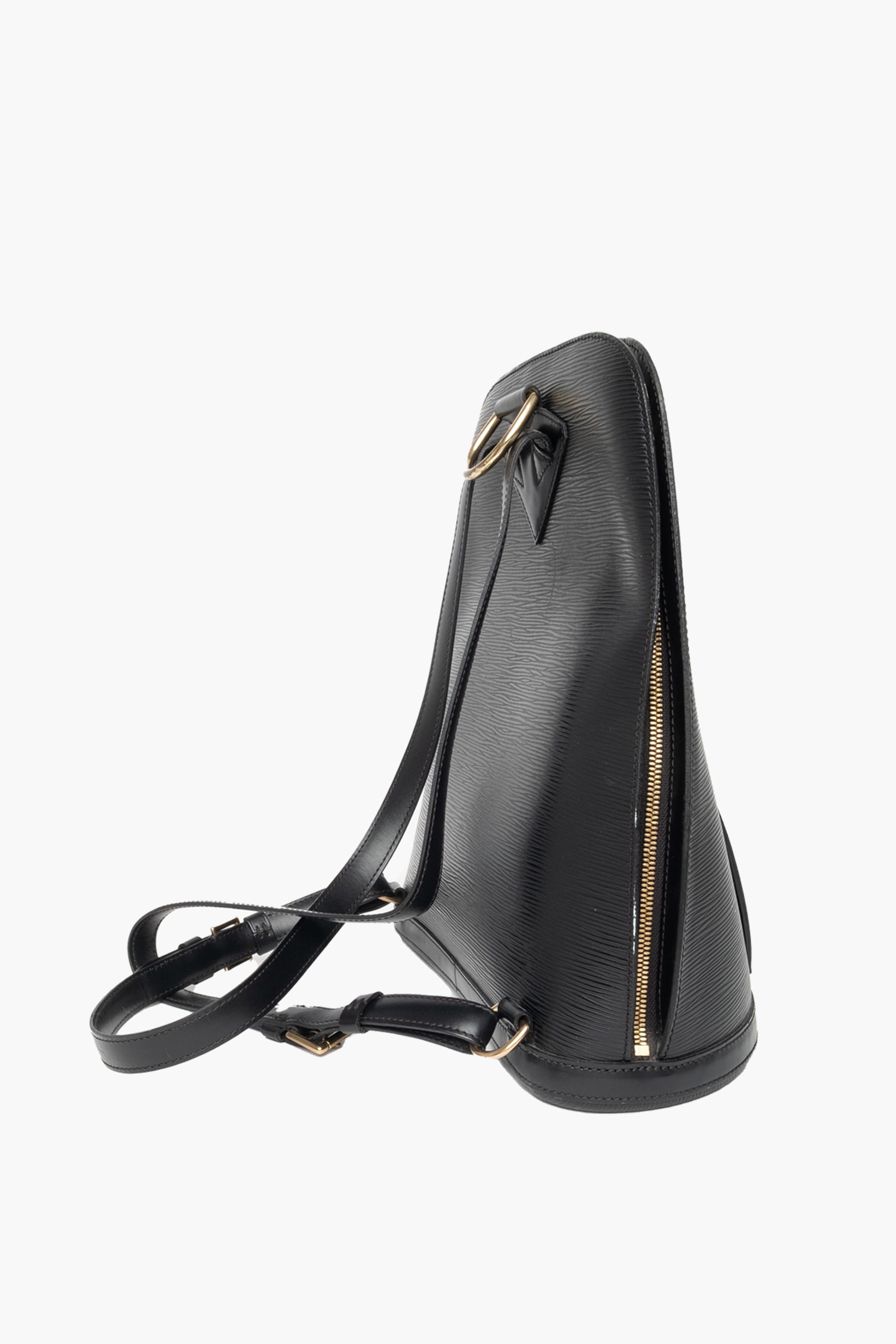 Louis Vuitton Black Epi Black Gobelin Backpack
