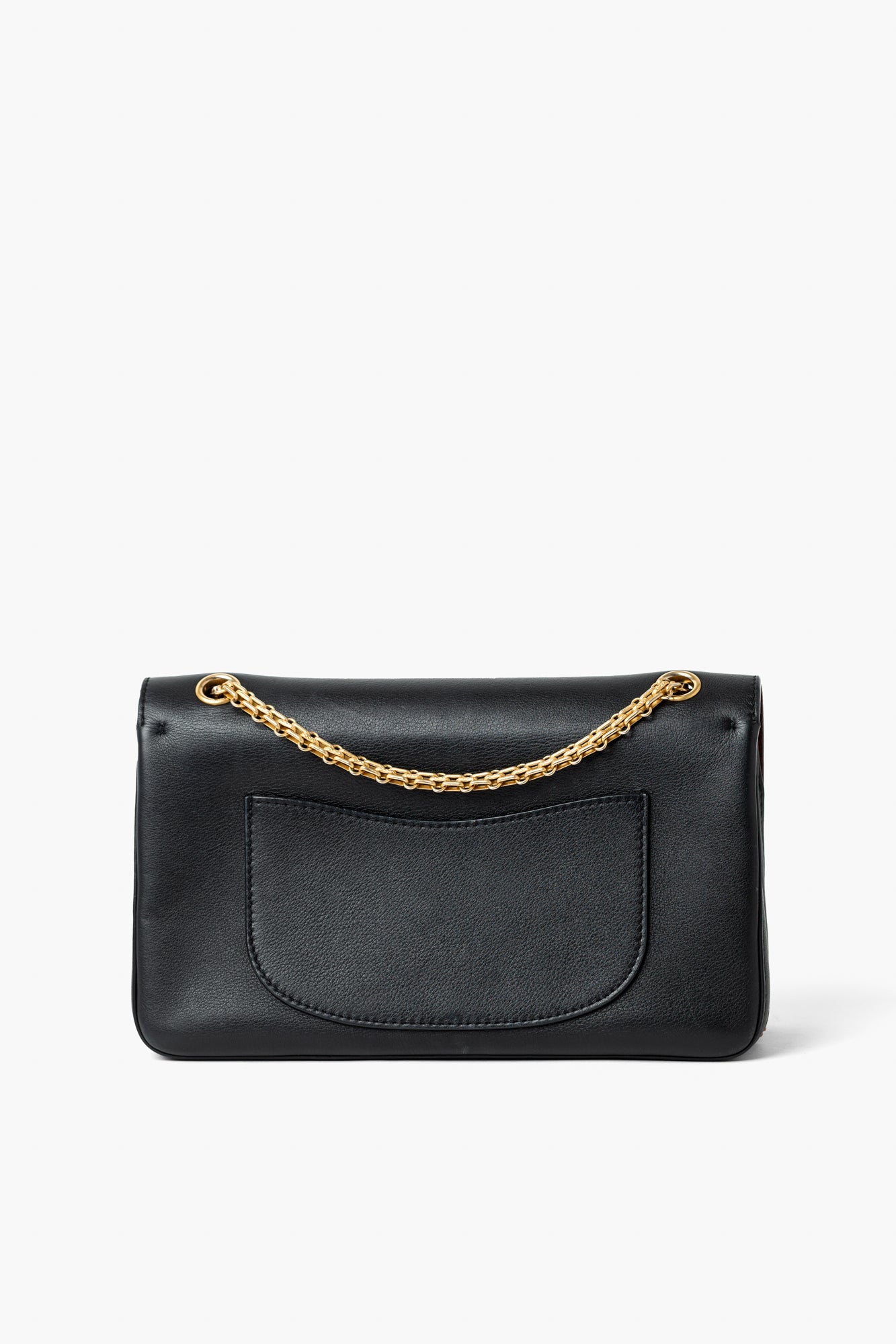 Chanel Black Medallion 2.55 Reissue Double Flap Medium Bag