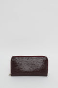 Louis Vuitton Burgundy Epi Long Wallet