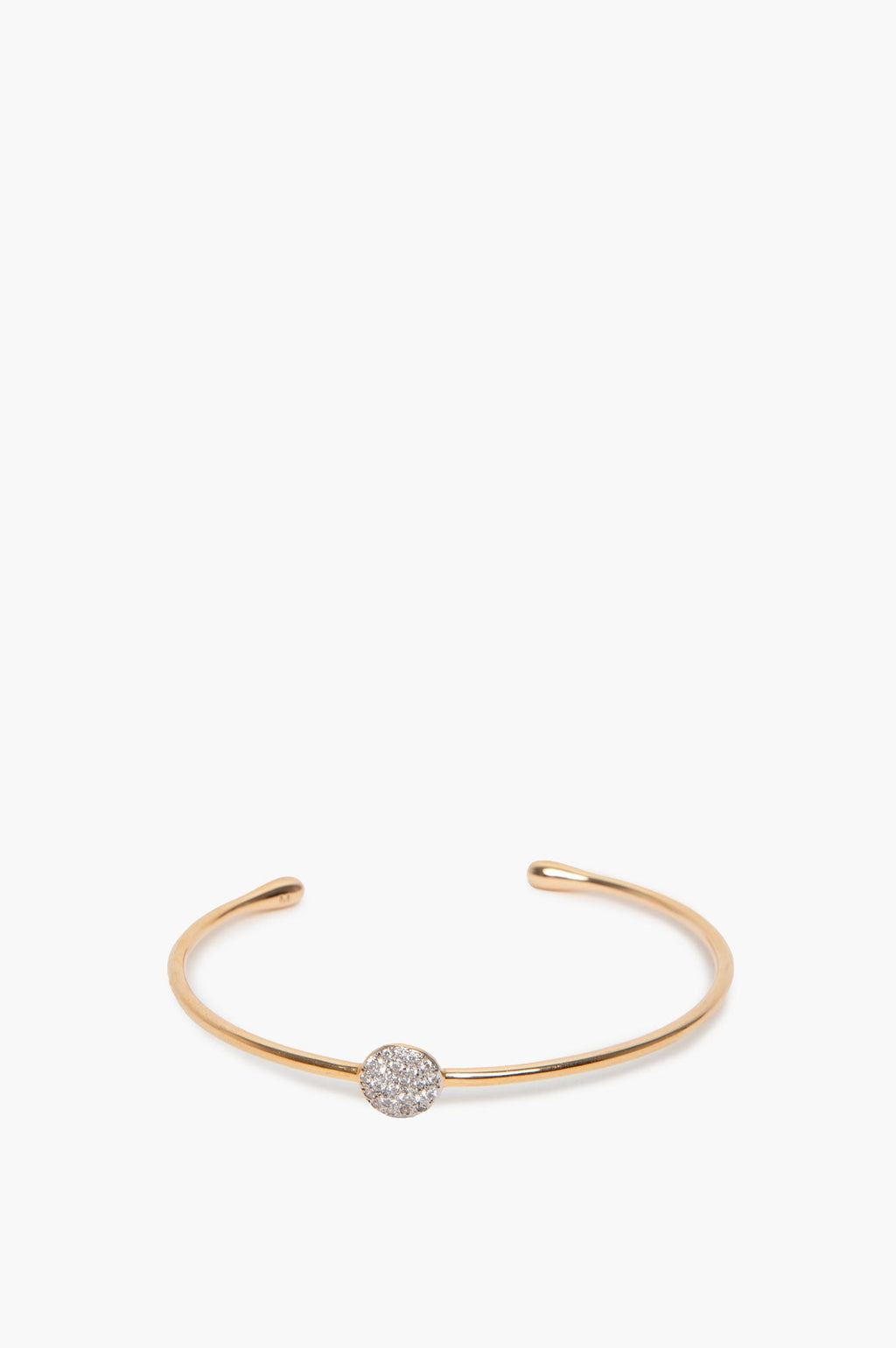 Pomellato 18k Gold Pave Diamond Sabbia Bracelet