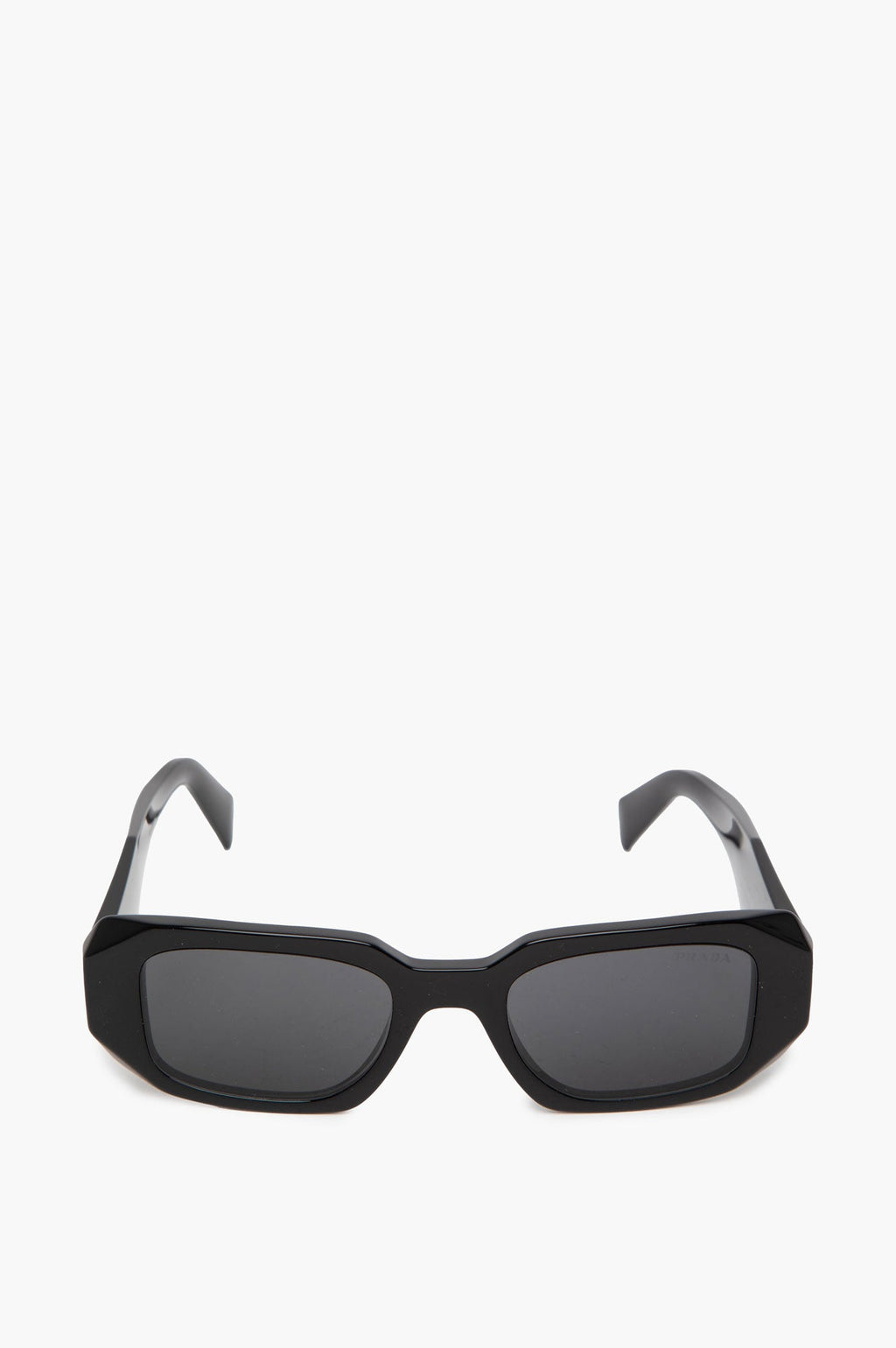 Prada Black PR 17WS Rectangle Sunglasses