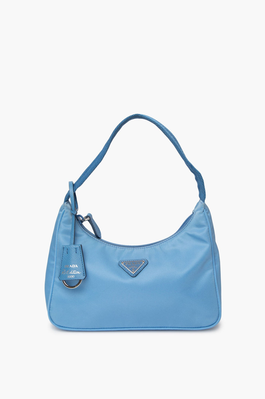 Prada Blue Tessuto Re-Edition 2000 Mini Bag