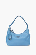 Prada Blue Tessuto Re-Edition 2000 Mini Bag