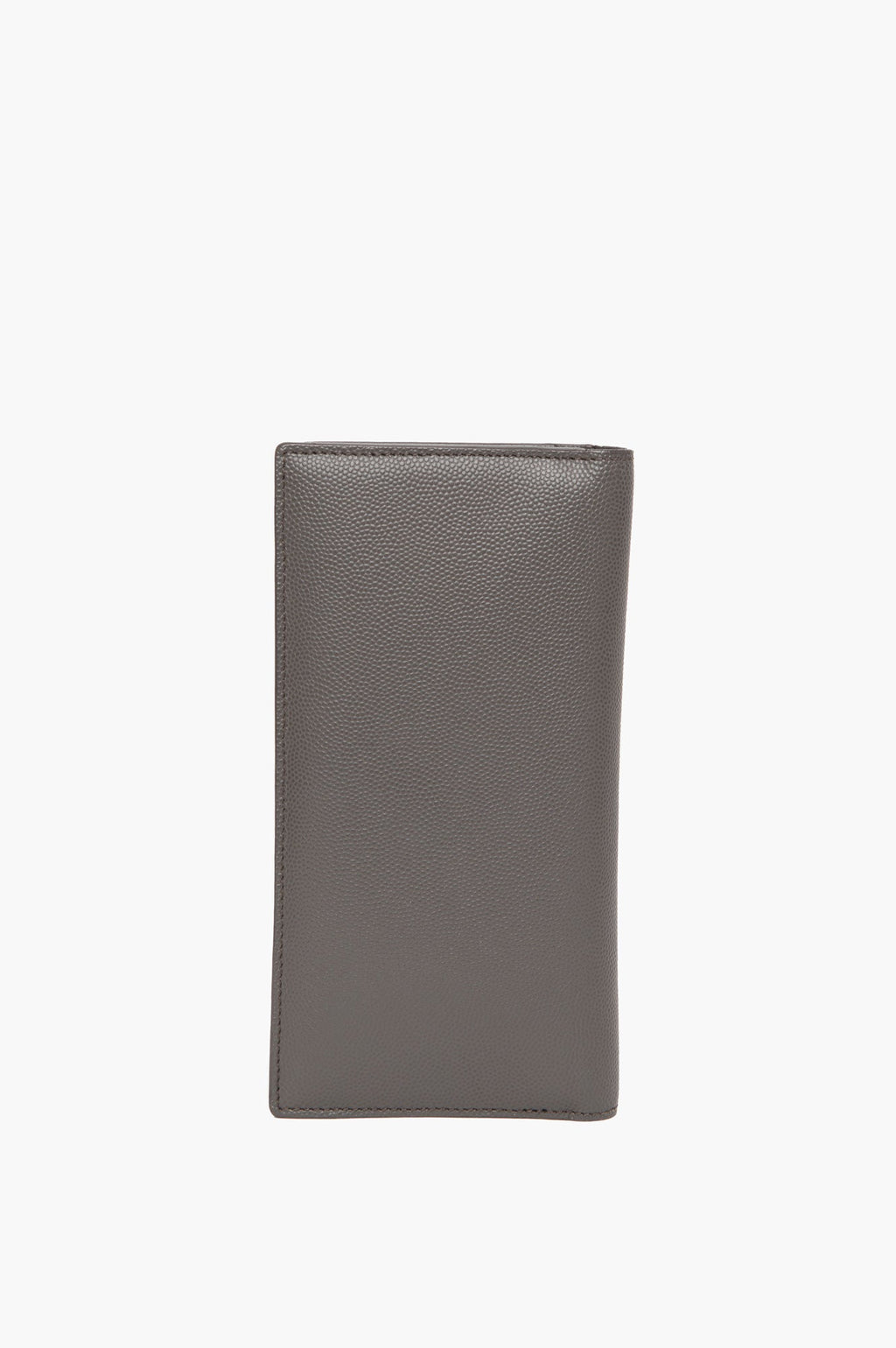 Saint Laurent Grey Continental Bifold Long Wallet