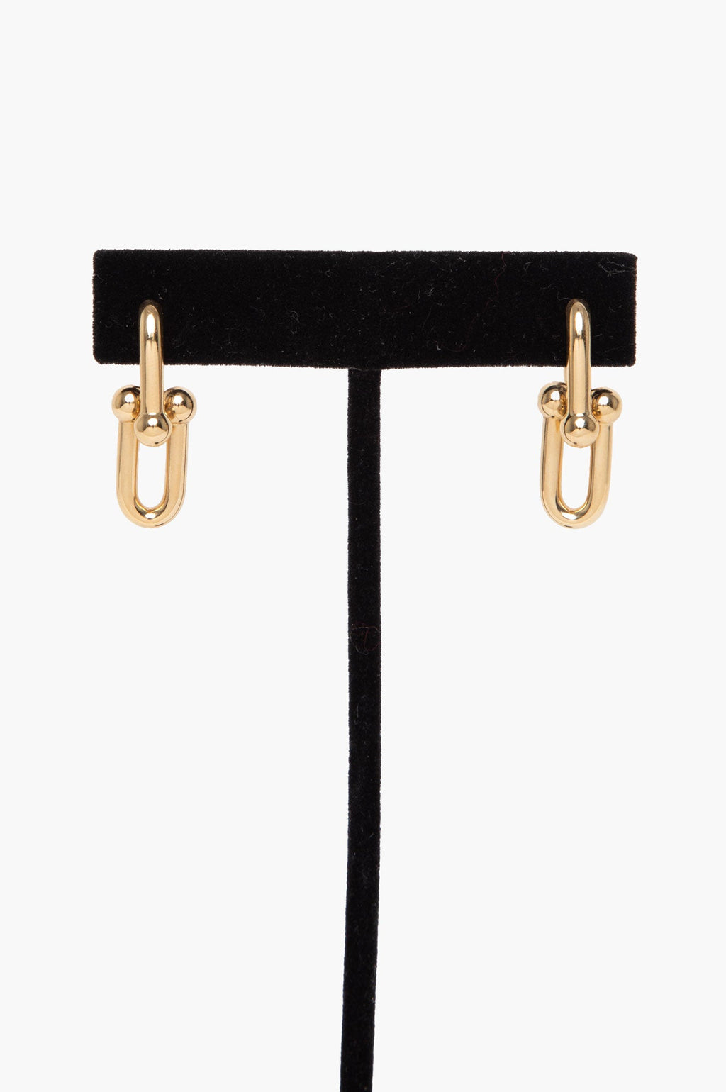 Tiffany & Co. 18k Yellow Gold Medium HardWare Link Earrings