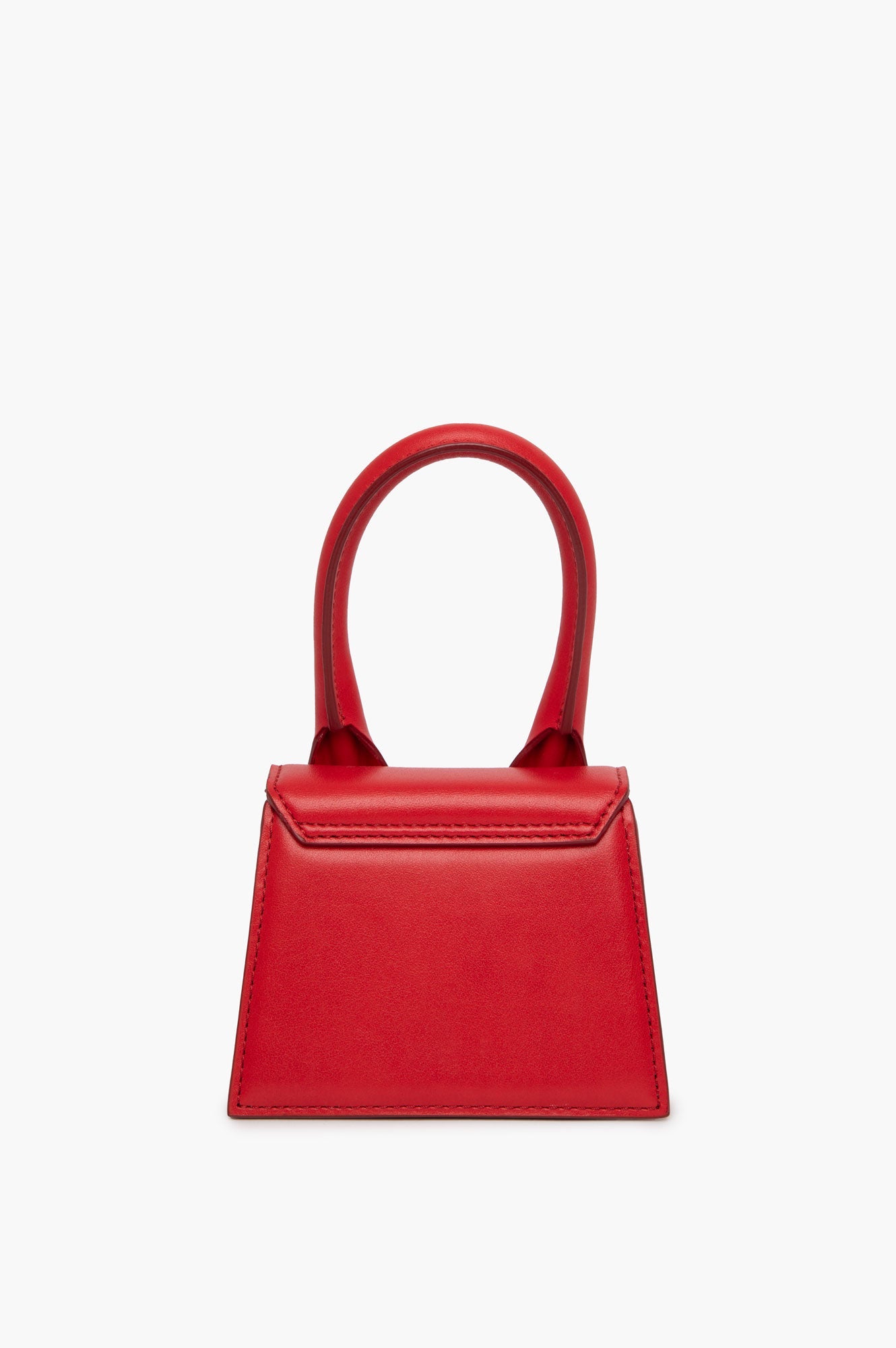 Jacquemus Red Le Chiquito Mini Bag With Strap