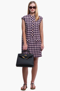 Hermes Kelly 32 Handbag Noir Ardennes with Gold Hardware