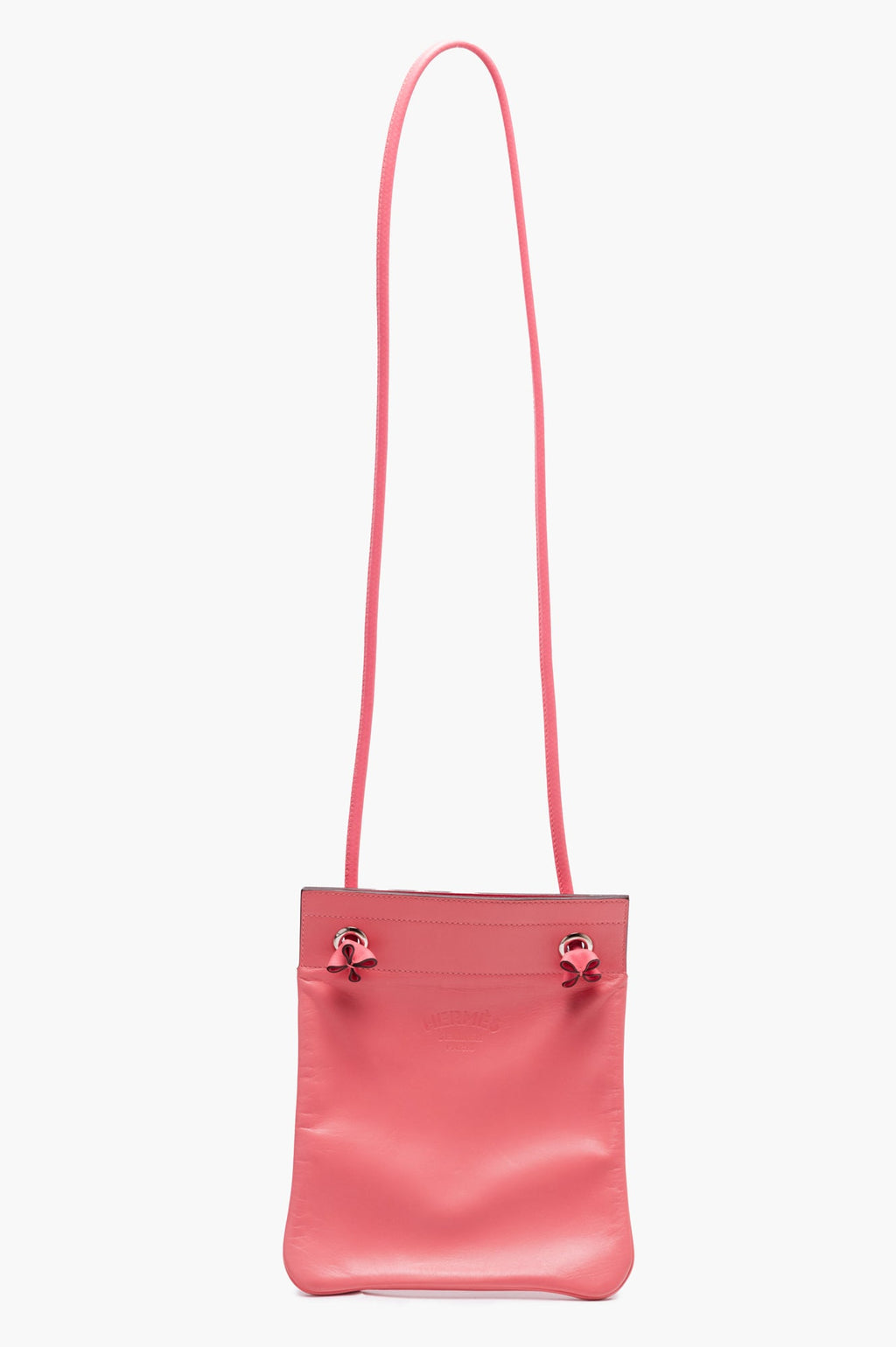 Hermes 2018 Mini Aline Swift Leather Rose Azalee Crossbody Bag