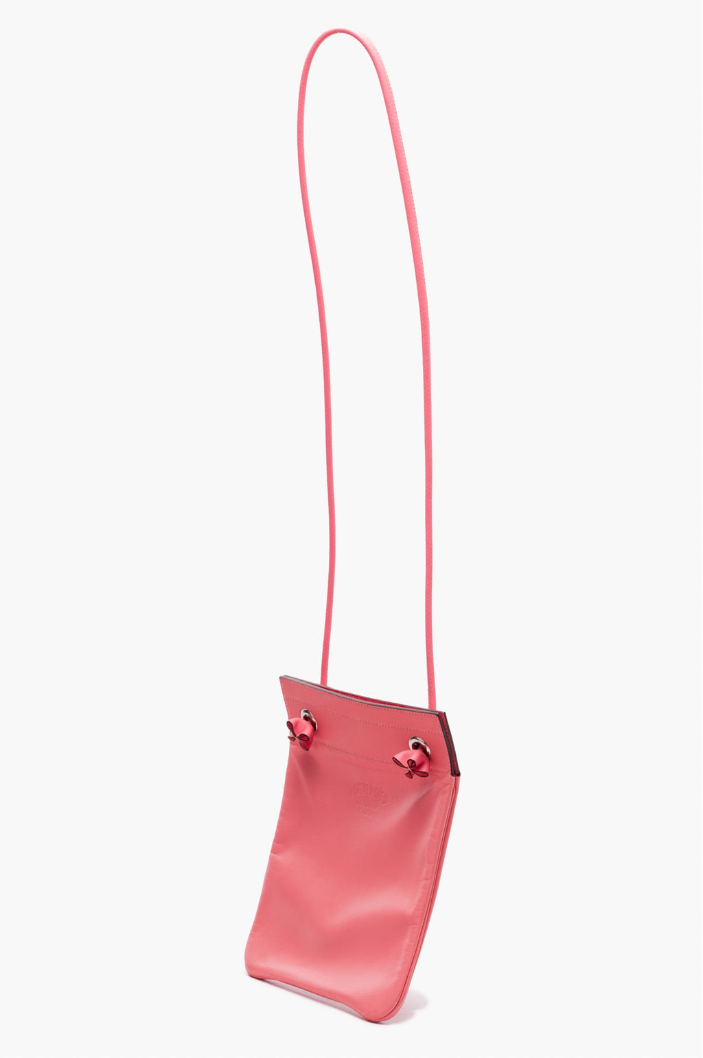 Hermes 2018 Mini Aline Swift Leather Rose Azalee Crossbody Bag
