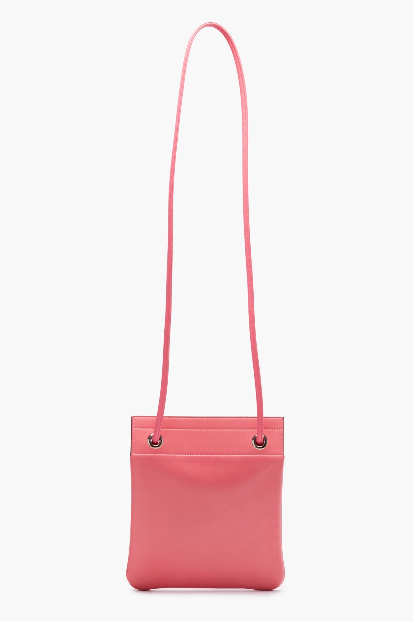 Hermes 2018 Mini Aline Swift Leather Rose Azalee Crossbody Bag