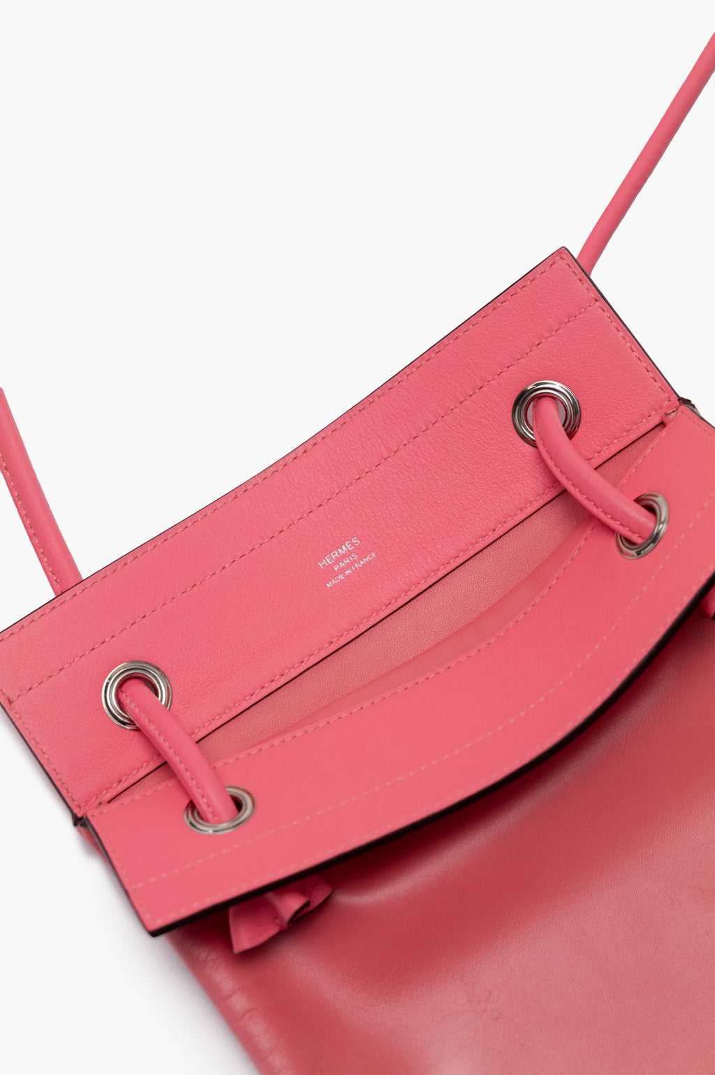 Hermes 2018 Mini Aline Swift Leather Rose Azalee Crossbody Bag