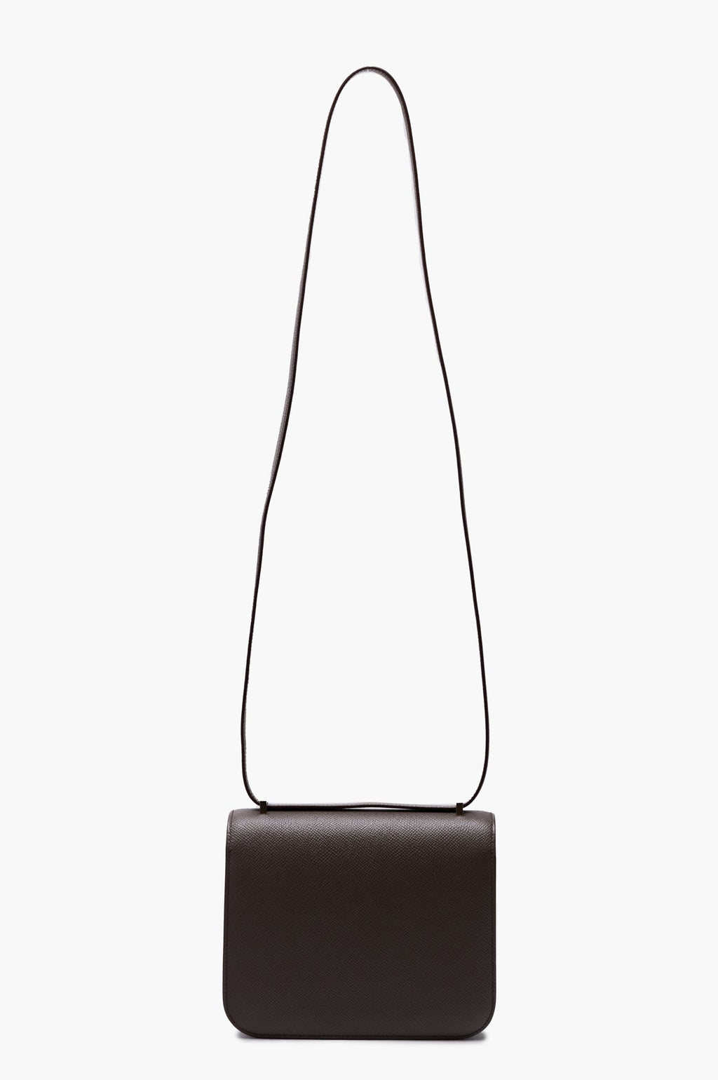 Hermes 2021 Constance 18 Etain Grey Epsom Leather Handbag