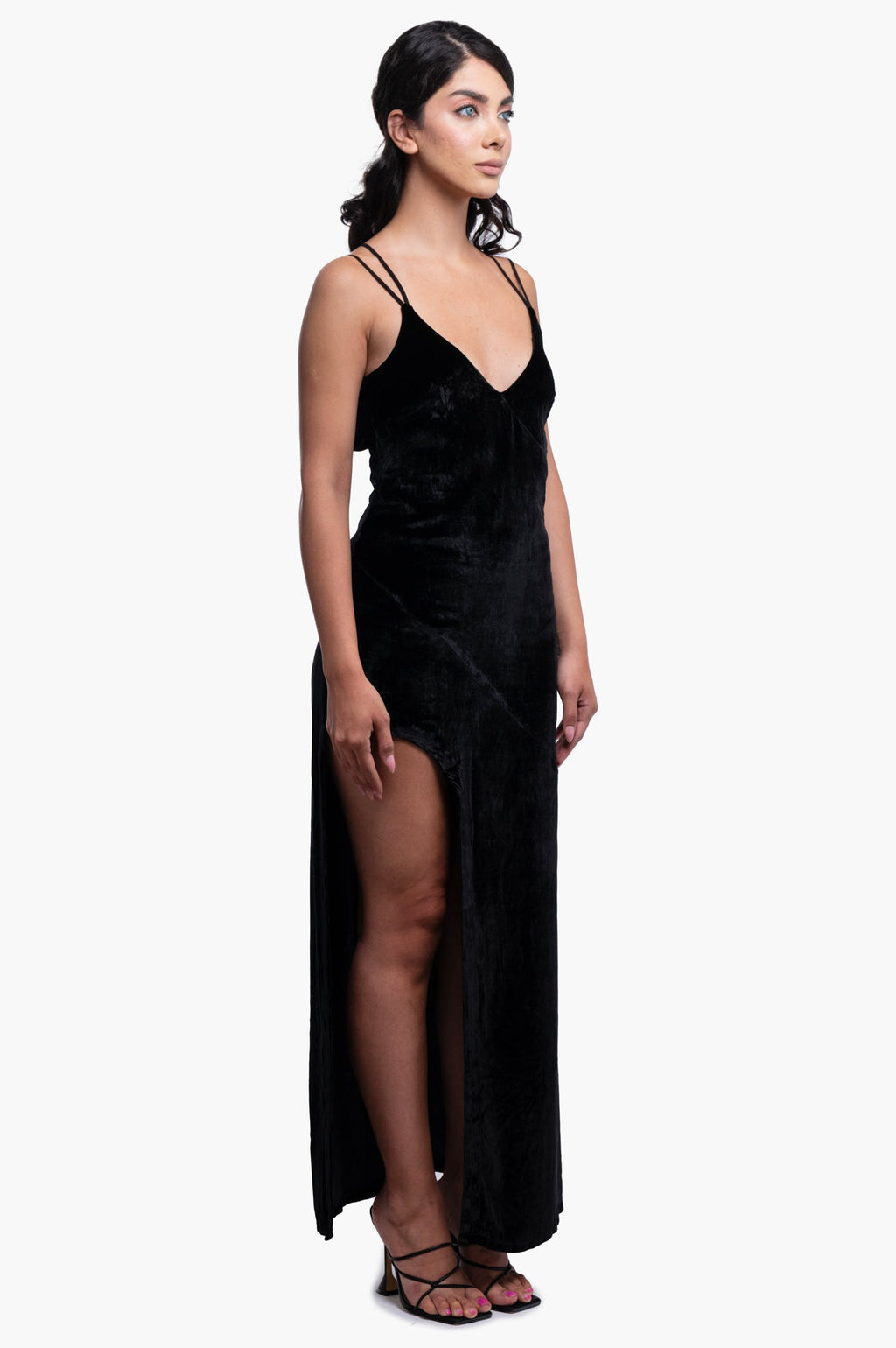 For Love & Lemons Black Long Dress Size M