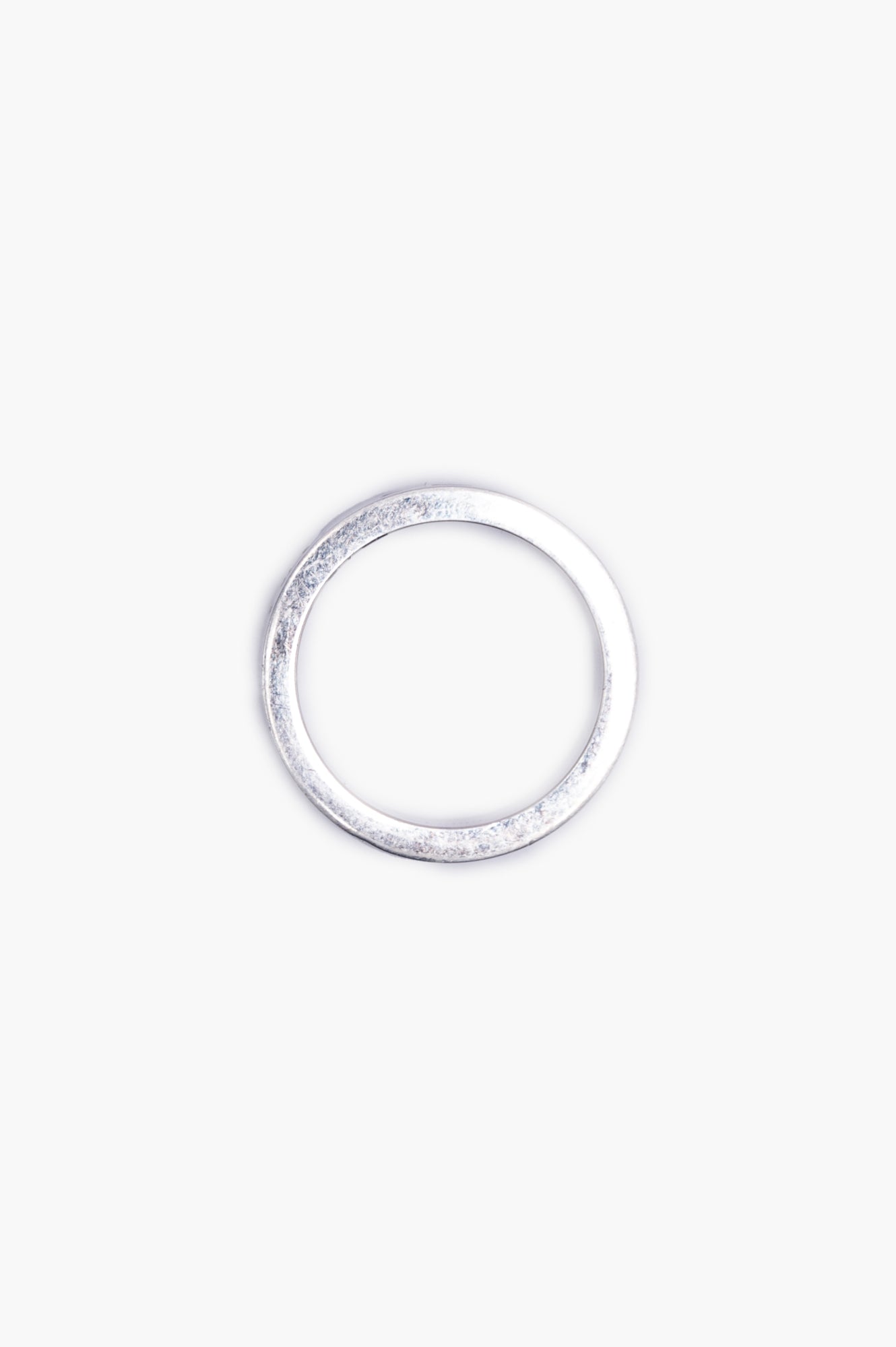 Gucci x Adidas Silver Logo Ring Size 9 Mens