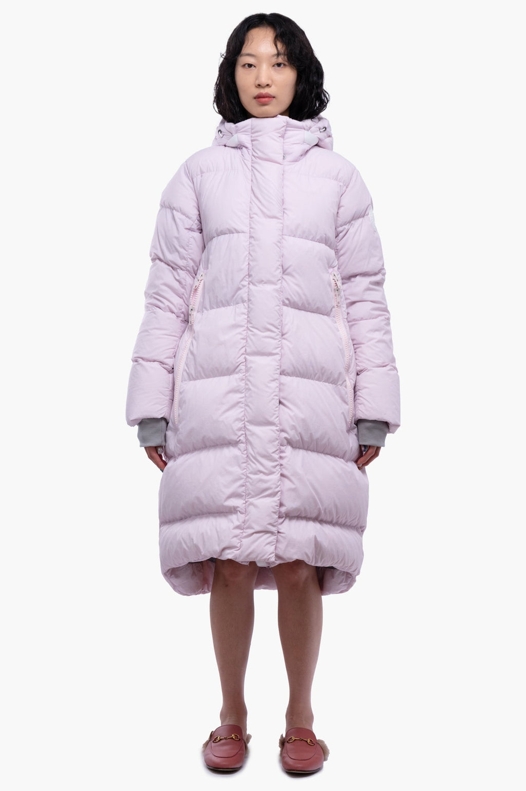 Canada Goose Pink Down Jacket Size L