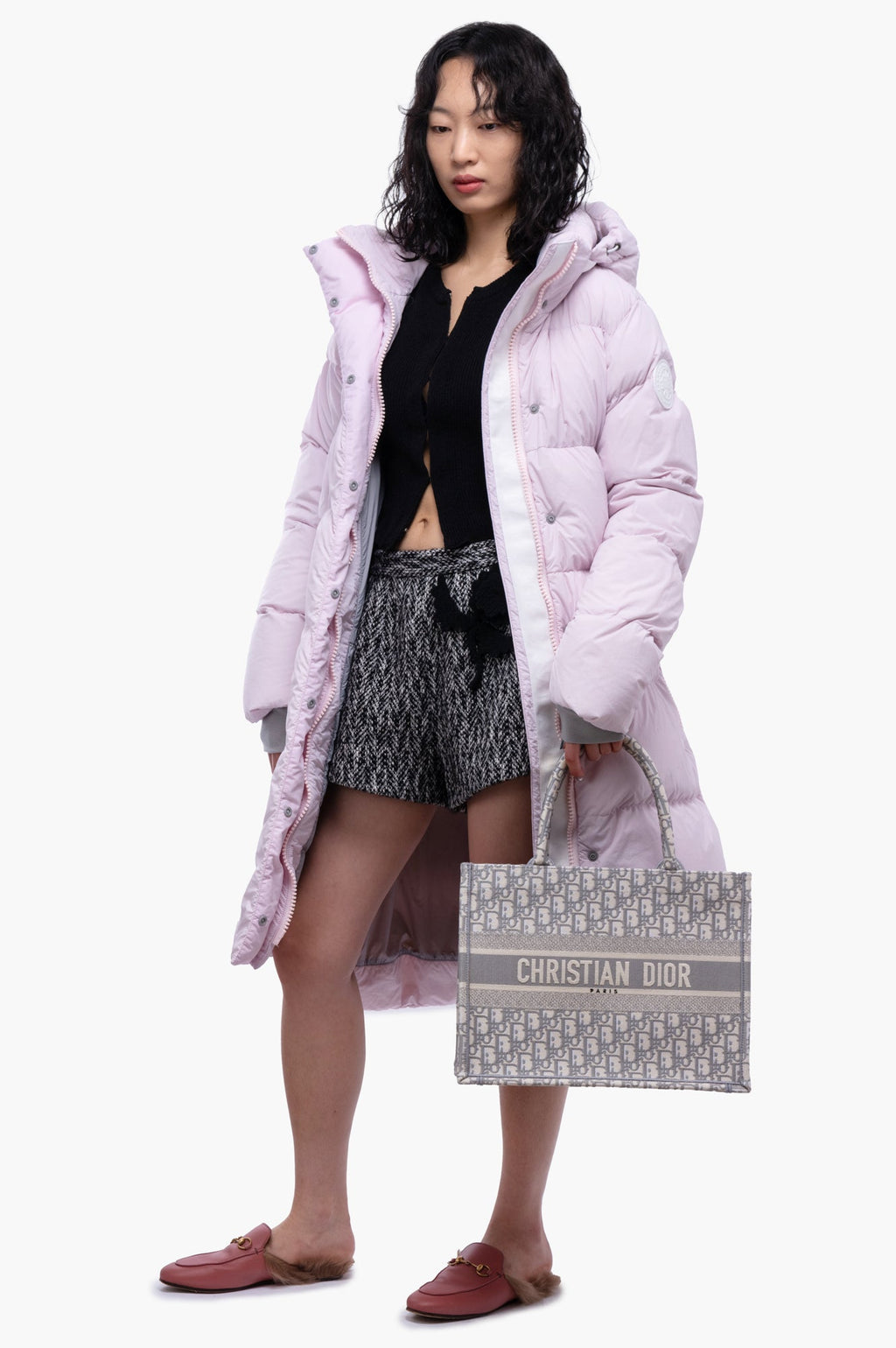 Canada Goose Pink Down Jacket Size L