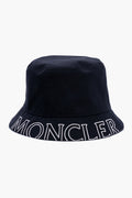 Moncler Black Bucket Hat Size S