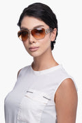 Bvlgari Brown Sunglasses