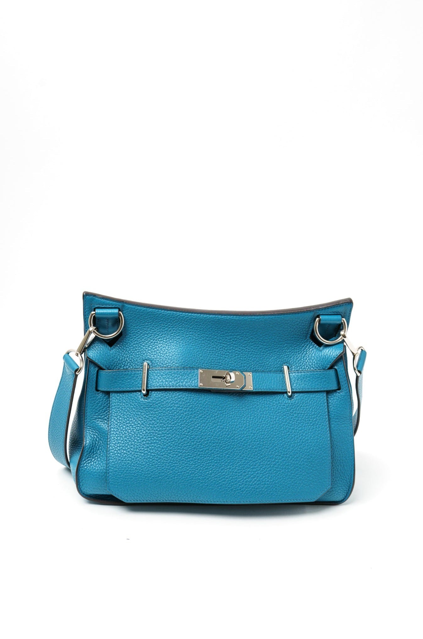 Hermes Teal Jypsiere 31 Crossbody Bag